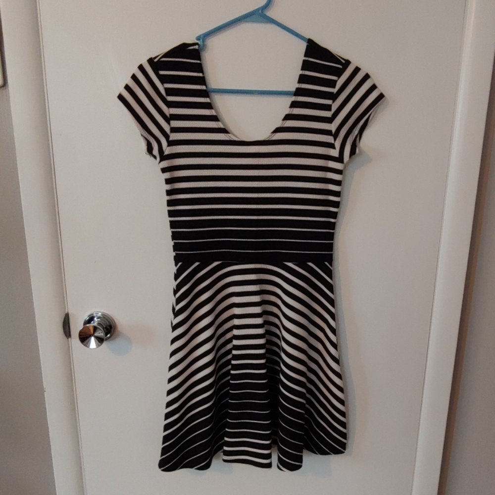 Black and White Dress